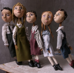 Куклы в театре. Театрик Саши Луняковой